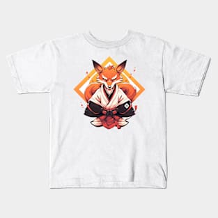 karate fox Kids T-Shirt